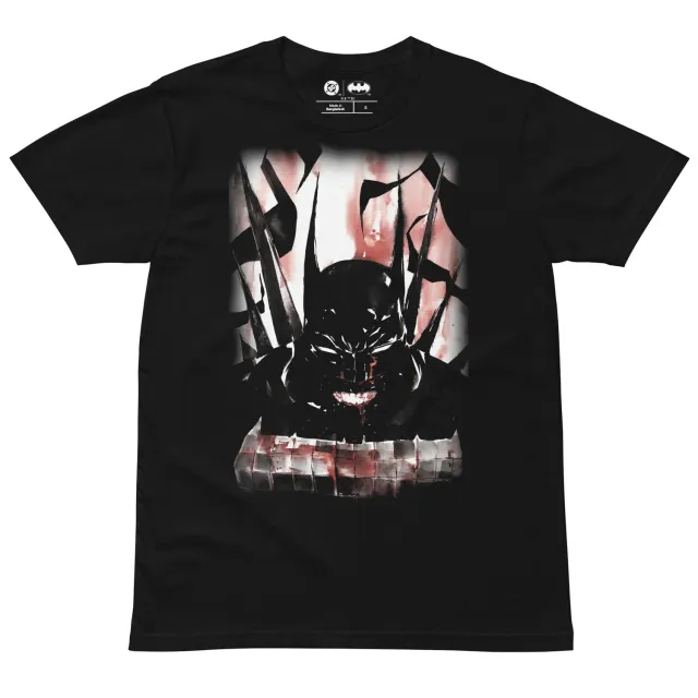 Batman Absolute Batman Watercolor T-skjorte svart 100 % bomull