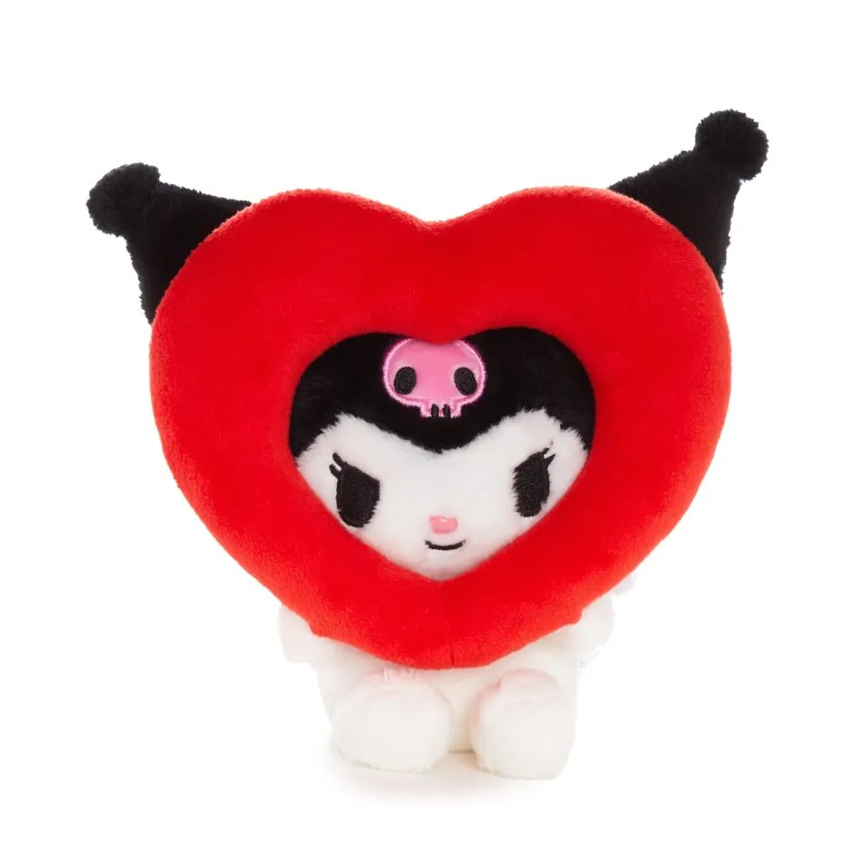 Hello Kitty Lotta Love Cupid Kuromi Bean Doll kosedyr 15 cm med hjerte