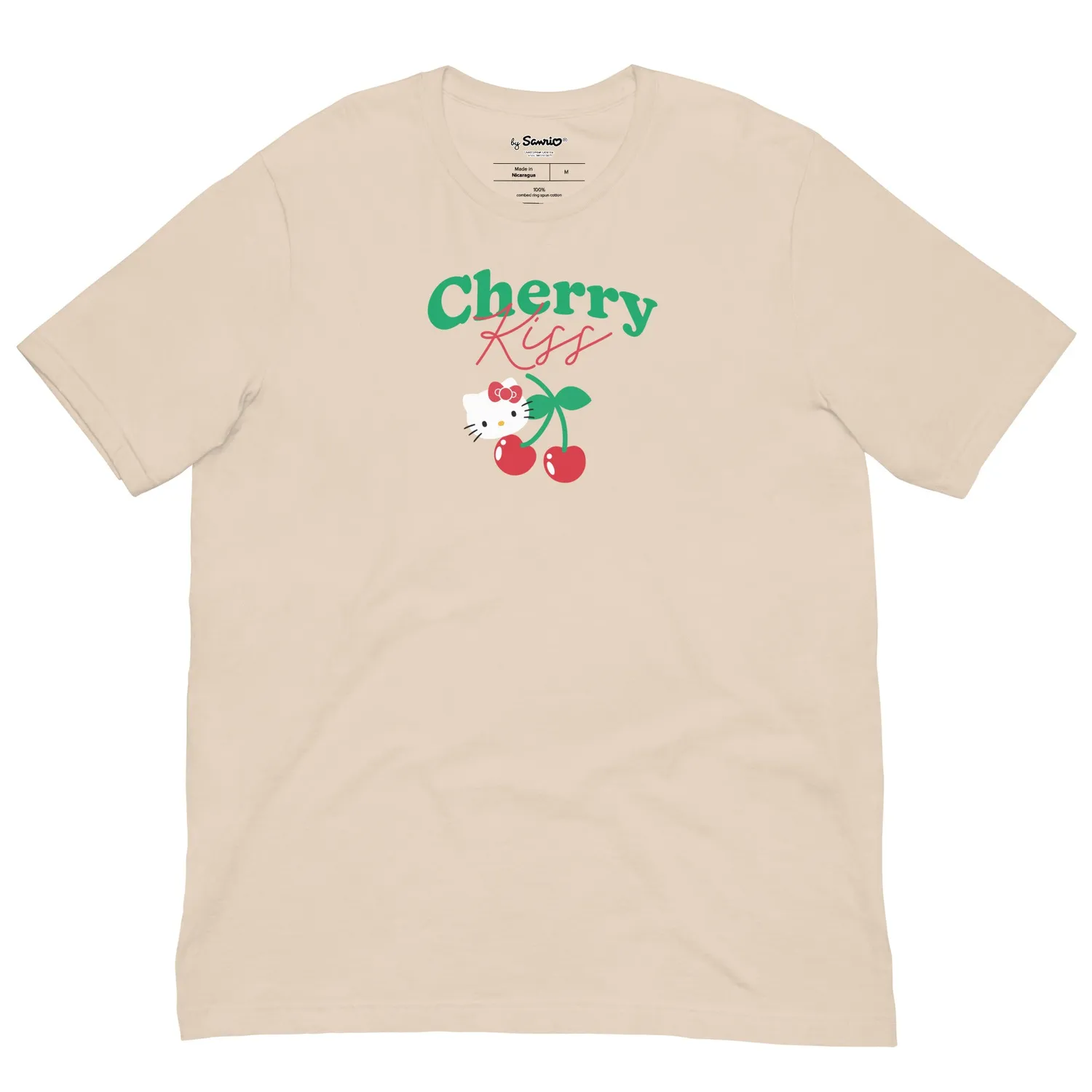 Hello Kitty Cherry Kiss Tee T-skjorte Heather Prism Dusty Blue
