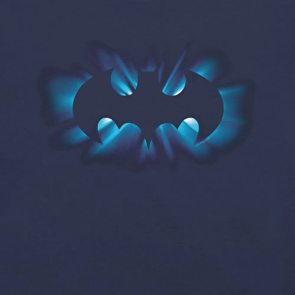 Batman Forever Opening Credits Logo T-skjorte svart