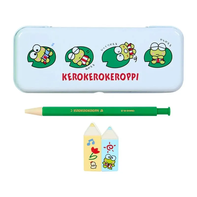 Hello Kitty Sanrio Forever Keroppi 5-pc Stationery Set-skrivesett