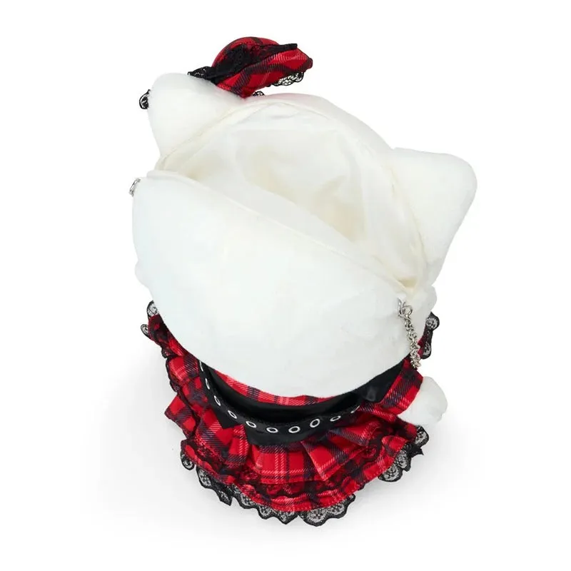 Hello Kitty Rock ’n’ Check Series Plush Crossbody Bag skulderveske