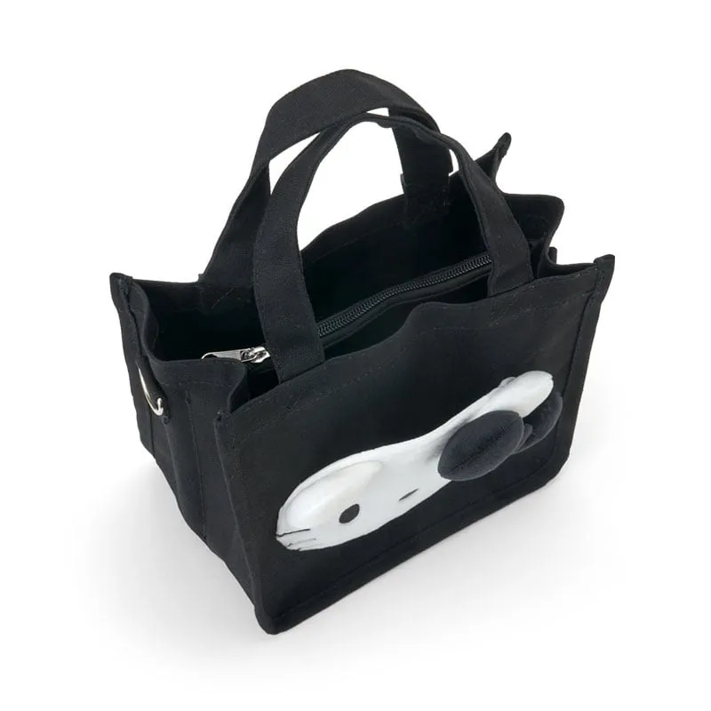 Hello Kitty I Love Hello Kitty Series 2-Way Black Mini Tote Bag svart