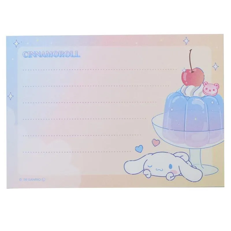 Sanrio Cinnamoroll Mini Notepad Jelly Series notatblokk 70 sider