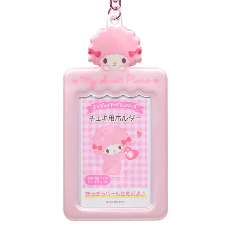 Hello Kitty My Sweet Piano Mascot fotoholder charm PVC