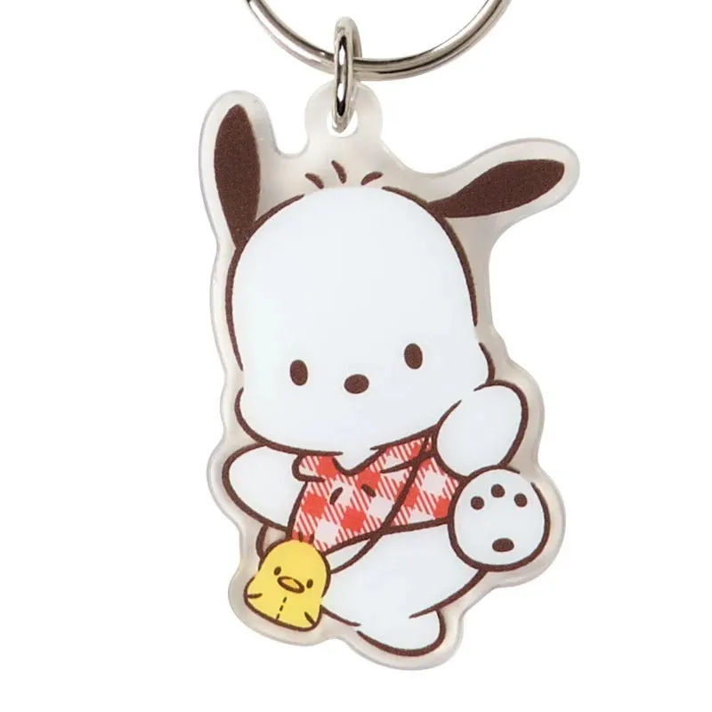 Hello Kitty I Love Pi-Chans Pochacco Keychain nøkkelring