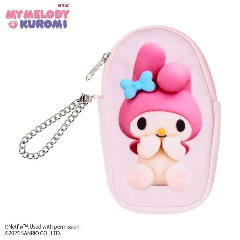 Hello Kitty My Melody & Kuromi Netflix My Melody kortholder mini med glidelås