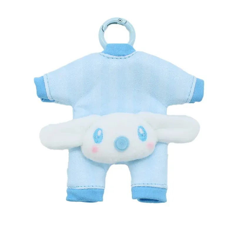 Hello Kitty Cinnamoroll Baby Series Onesie Bag Charm nøkkelring