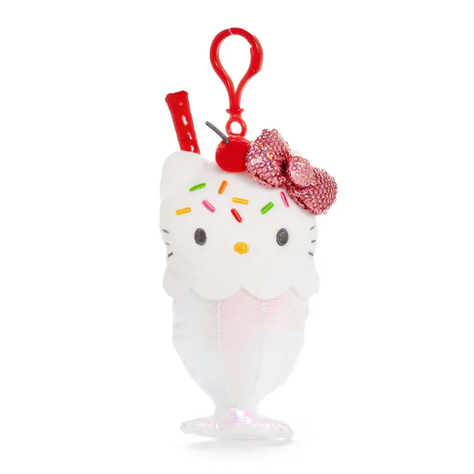 Hello Kitty Classic Carhop Series Milkshake Mascot Clip plysjklips
