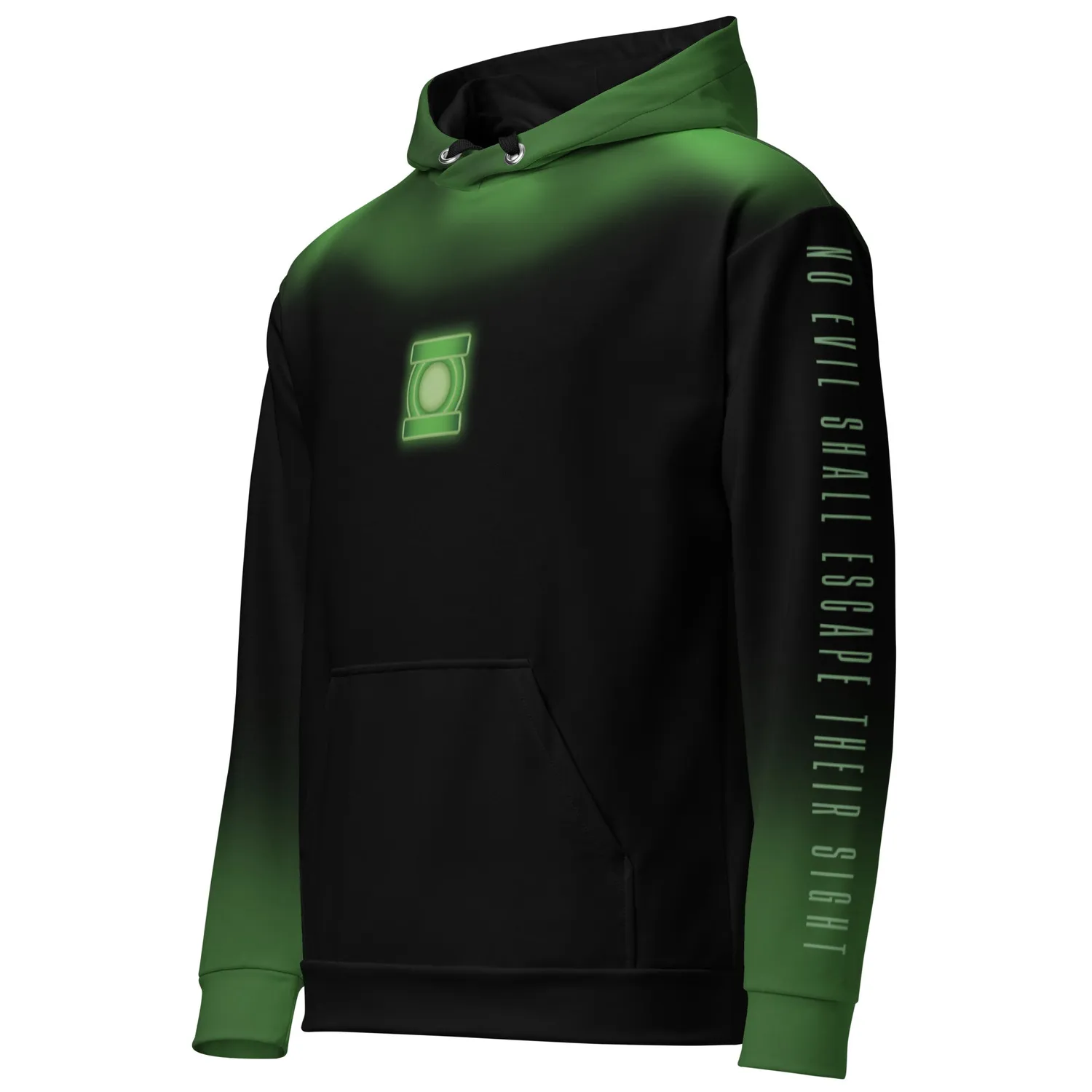 Batman LANTERNS Hoodie In Brightest Day In Blackest Night hettegenser