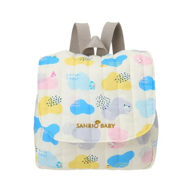 Sanrio Baby Organic Cotton Baby Backpack Colorful Clouds ryggsekk