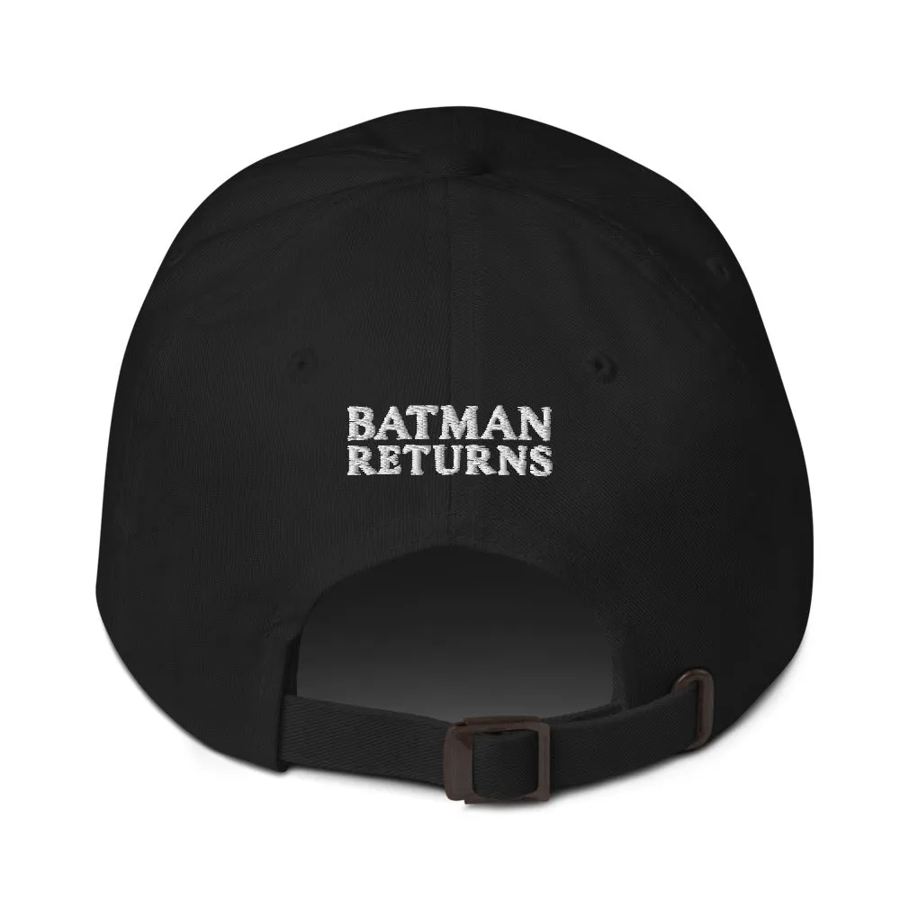 Batman Batman Returns Logo Embroidered Dad Hat caps svart