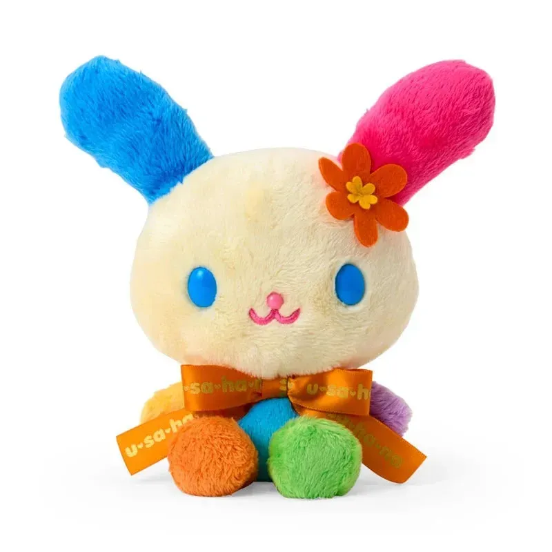 Hello Kitty U*SA*HA*NA 6” Mascot Plush-bamse 6 tommer – satengbånd