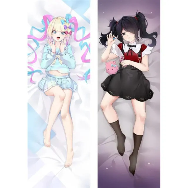 Needy Girl Overdose Ame-chan & Kangel dakimakura-trekk 150 x 50 cm