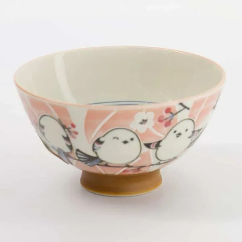Neo Tokyo Japanese Porcelain Bowl Snow Fairy Pink 300 ml porselen