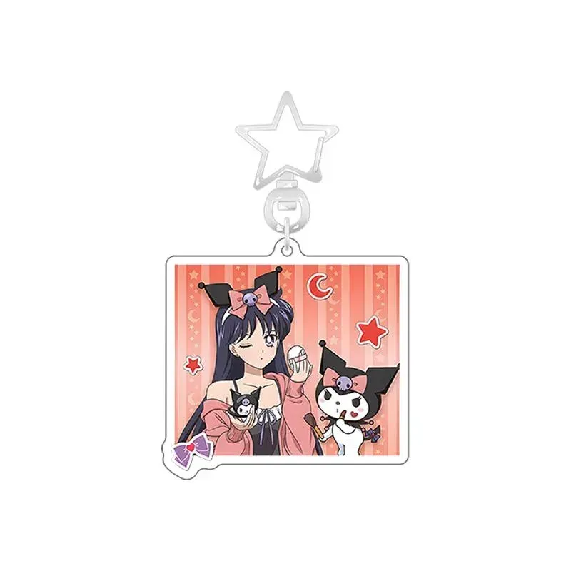 Neo Tokyo Sailor Moon x Sanrio Mars & Kuromi akrylnøkkelring