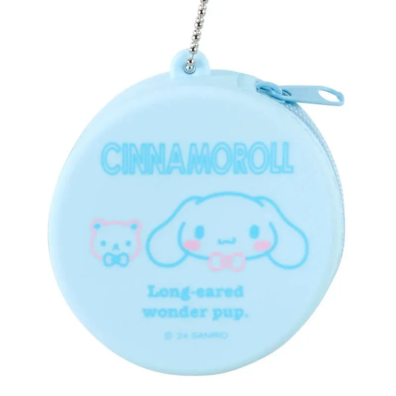 Hello Kitty Cinnamoroll Mini Silicone Case Keychain nøkkelringetui mini