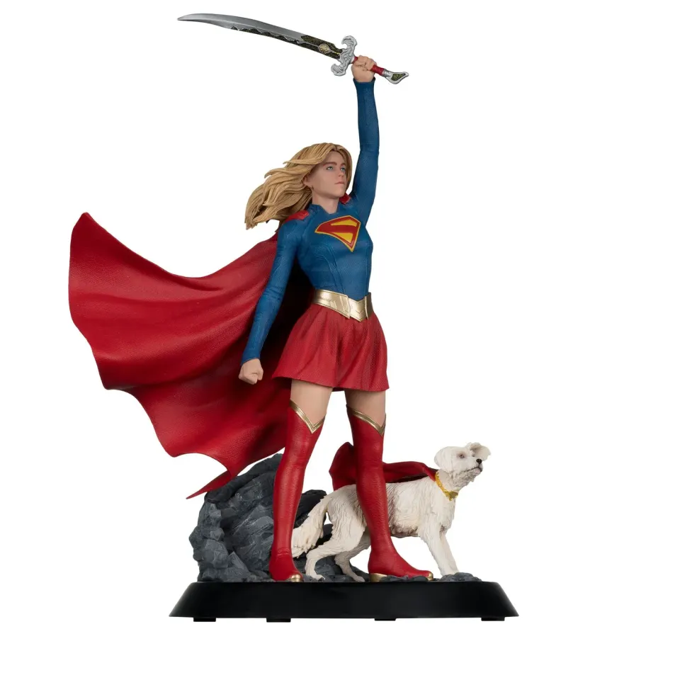 Batman Supergirl (2026 Movie) resinstatue 1/6 Krypto
