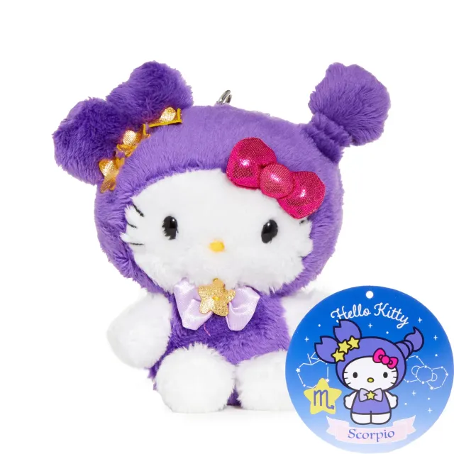 Hello Kitty Zodiac Series Scorpio plysjnøkkelring 2025