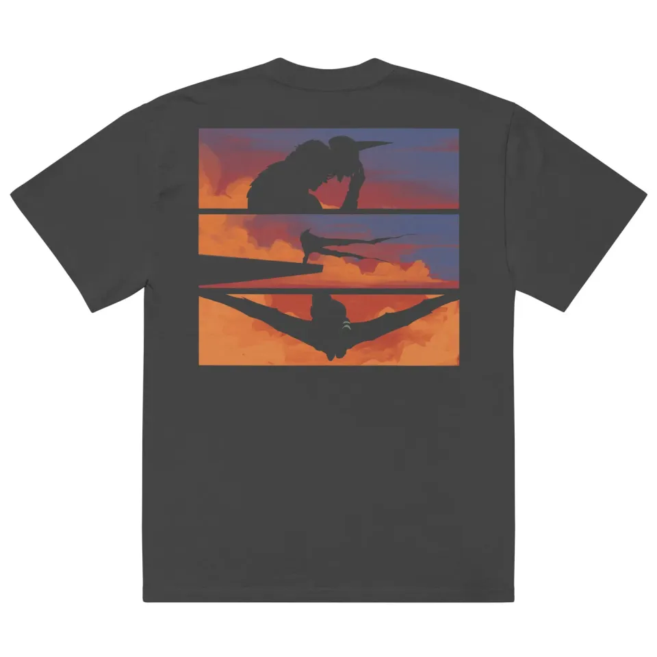Batman Absolute Batman T-shirt Panel t-skjorte oversized bomull