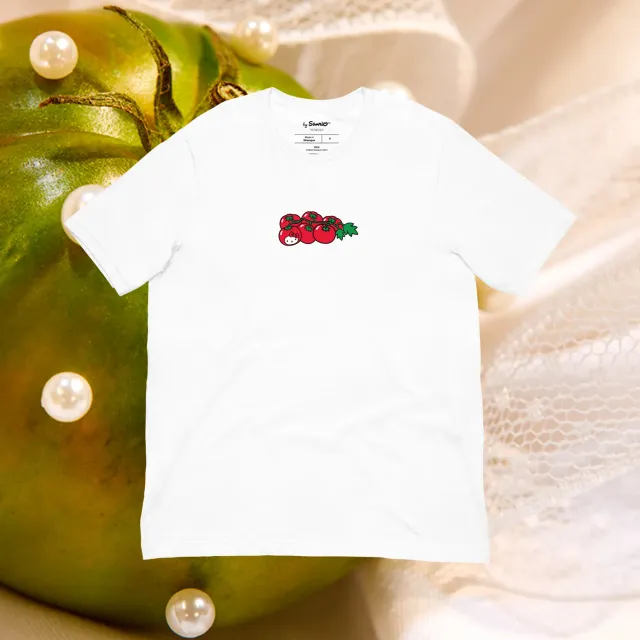 Hello Kitty Tomato T-skjorte i bomull