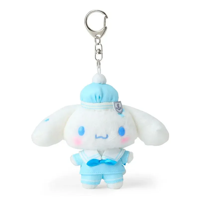 Hello Kitty Sailor Series Cinnamoroll Plush Mascot Keychain nøkkelring 13 cm
