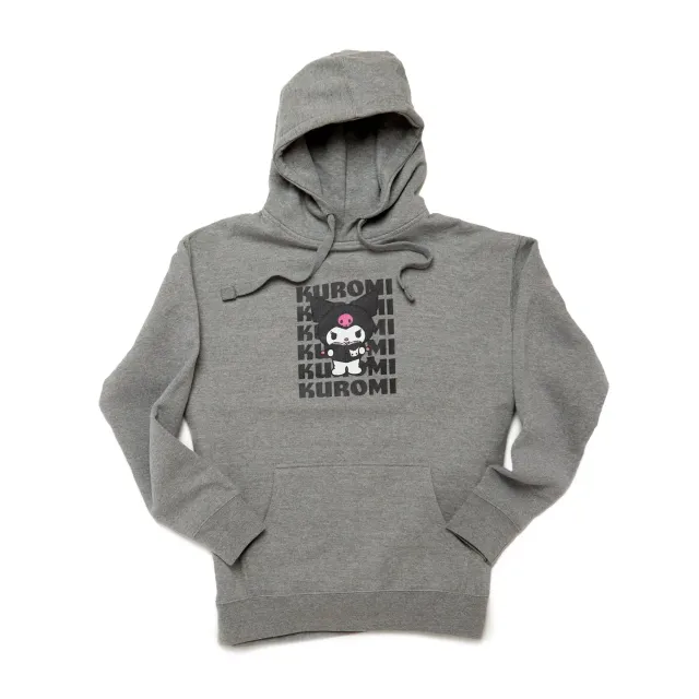 Hello Kitty Kuromi Watashi Wa unisex hettegenser grå