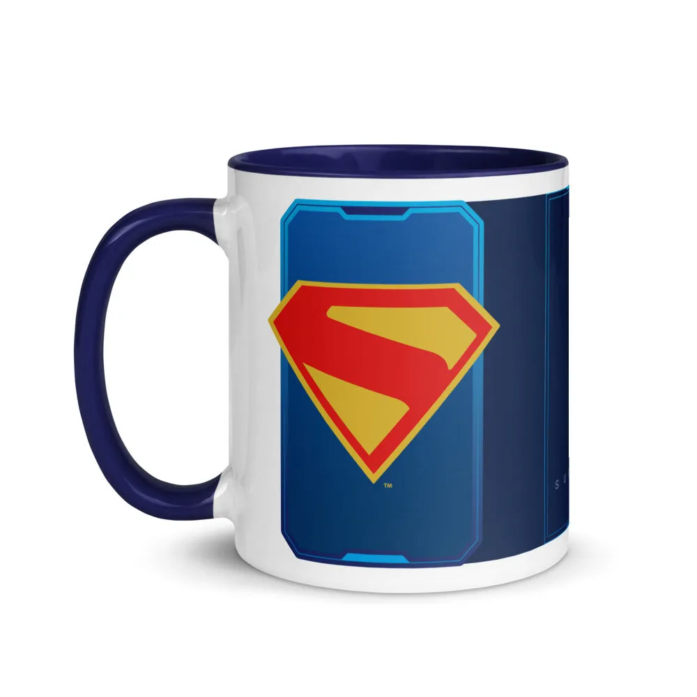 Batman SUPERMAN (2025 Movie) krus rød og mørkeblå 11 oz keramikk