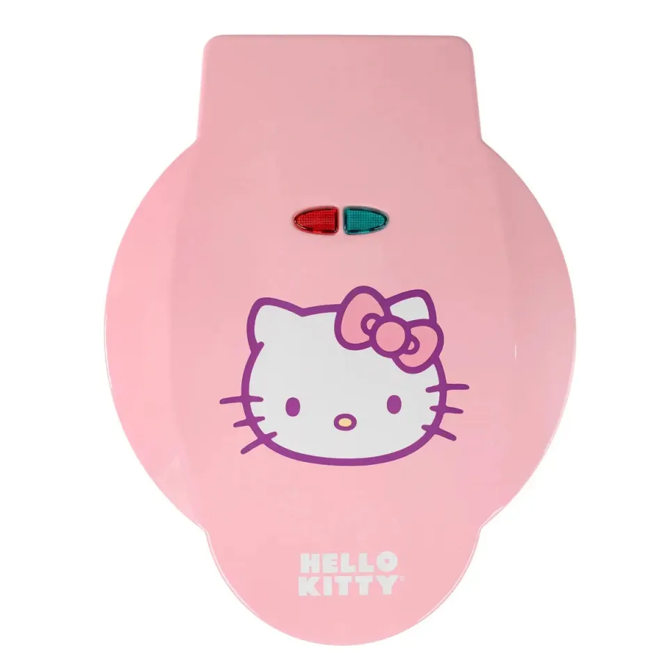 Hello Kitty Quesadilla Maker elektrisk quesadillajern 120 V non-stick