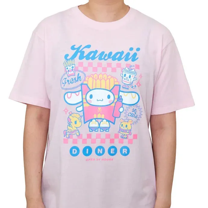 Hello Kitty tokidoki So Fresh, So Cute Fast Food T-skjorte rosa XS
