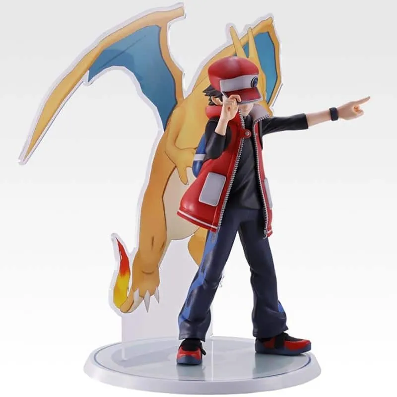 Neo Tokyo Pokémon Red & Charizard Figure Pokémon Masters 7th Anniversary 24 cm