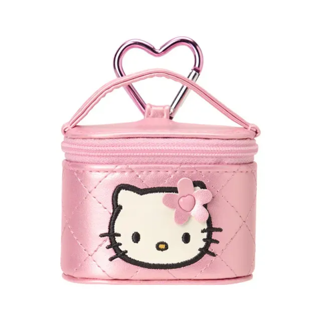 Hello Kitty Mini Quilt Series rosa tilbehørsetui hardt etui