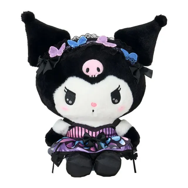 Hello Kitty Kuromi 8" Plush kosedyr – Monarch Butterfly