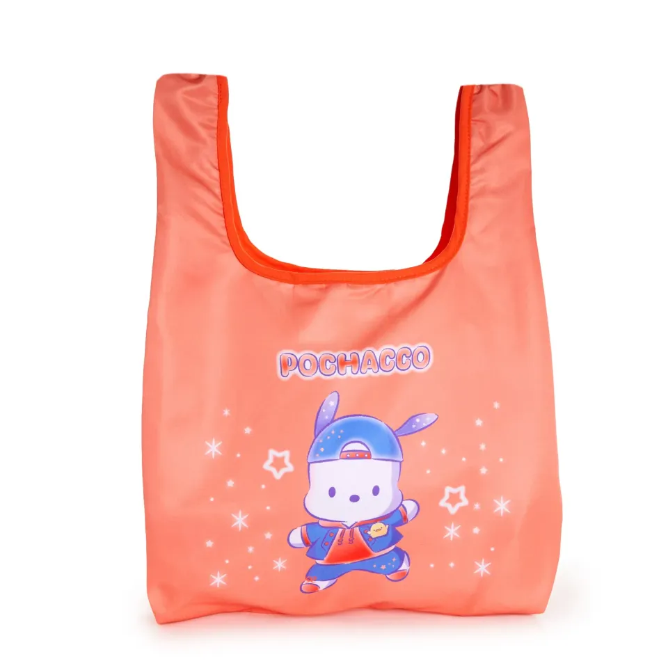 Hello Kitty Pochacco Reusable Tote Bag handlenett Hapidanbui