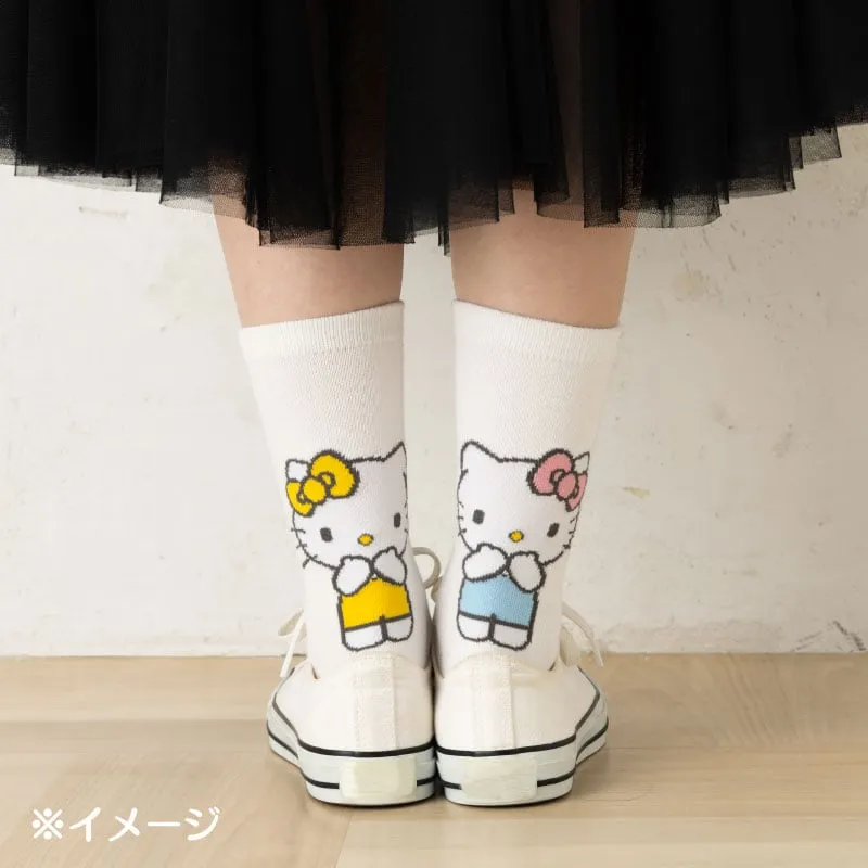 Hello Kitty Besties Crew Socks sokker – størrelse US W 6.5–8