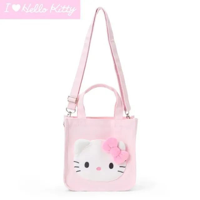 Hello Kitty I Love Hello Kitty Series 2-Way Pink Mini Tote Bag veske