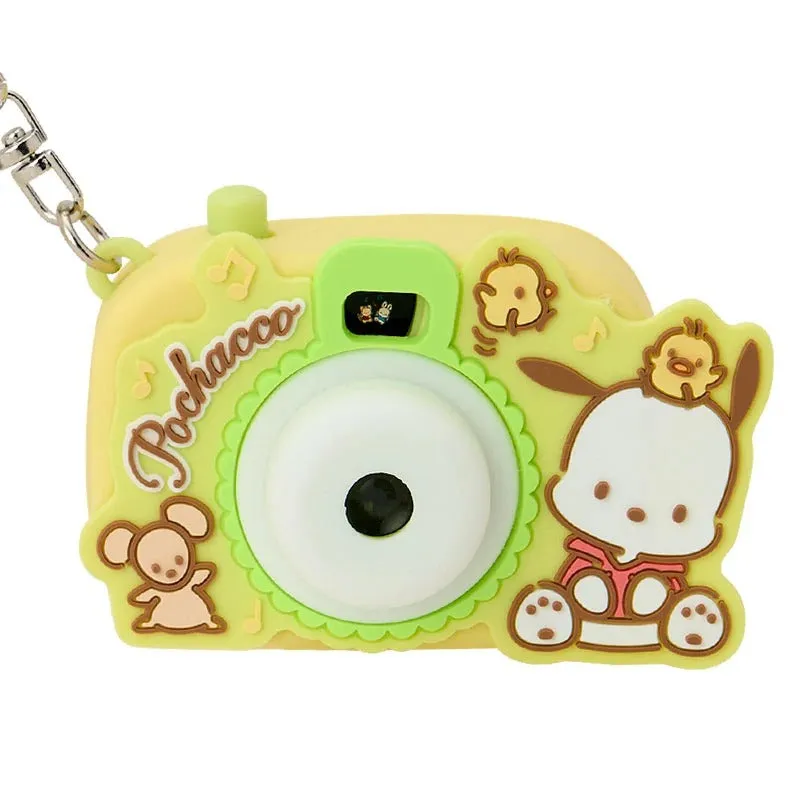 Pochacco Mini Light Projection Camera nøkkelring med lys