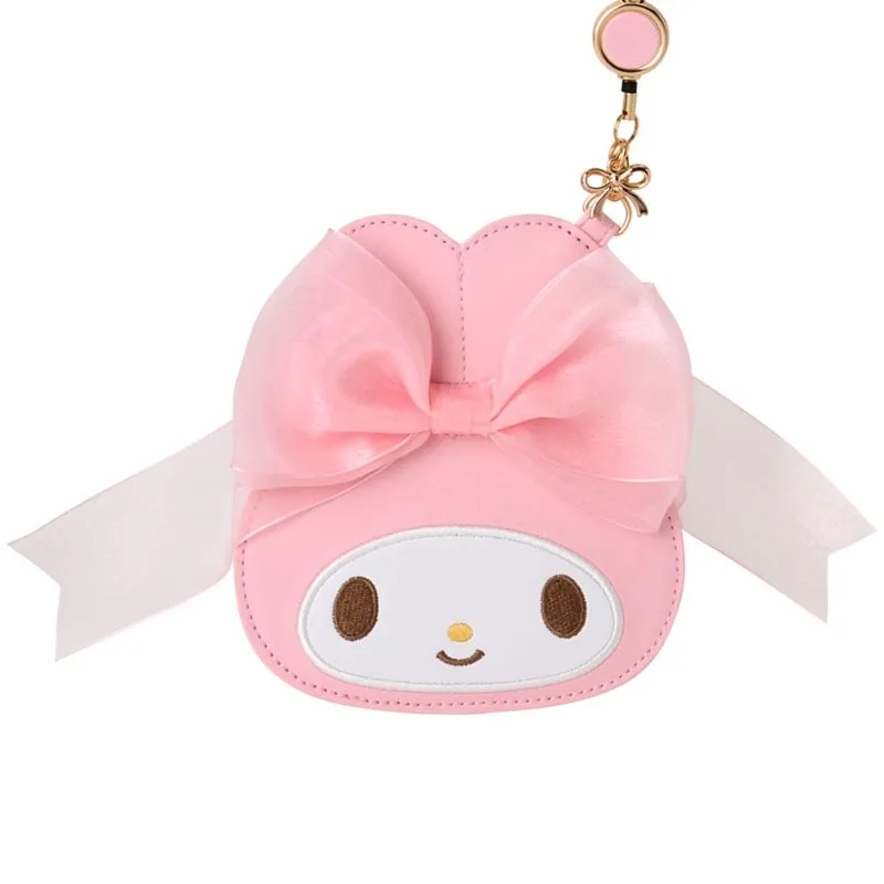 Hello Kitty 50th Anniversary Ribbon Series My Melody kortholder med nøkkelrull