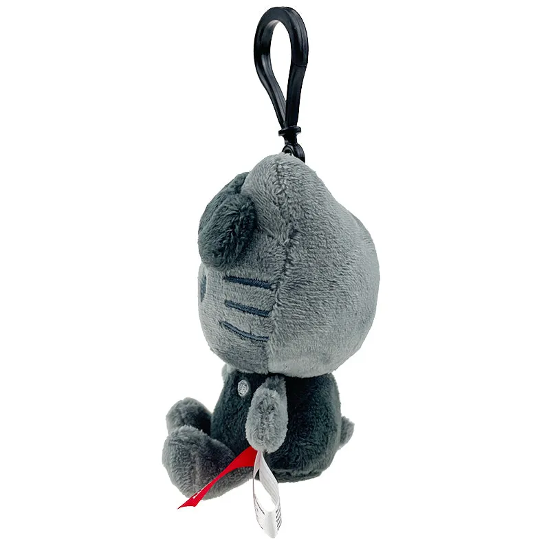 Hello Kitty Ash Monochrome maskotklips – grå