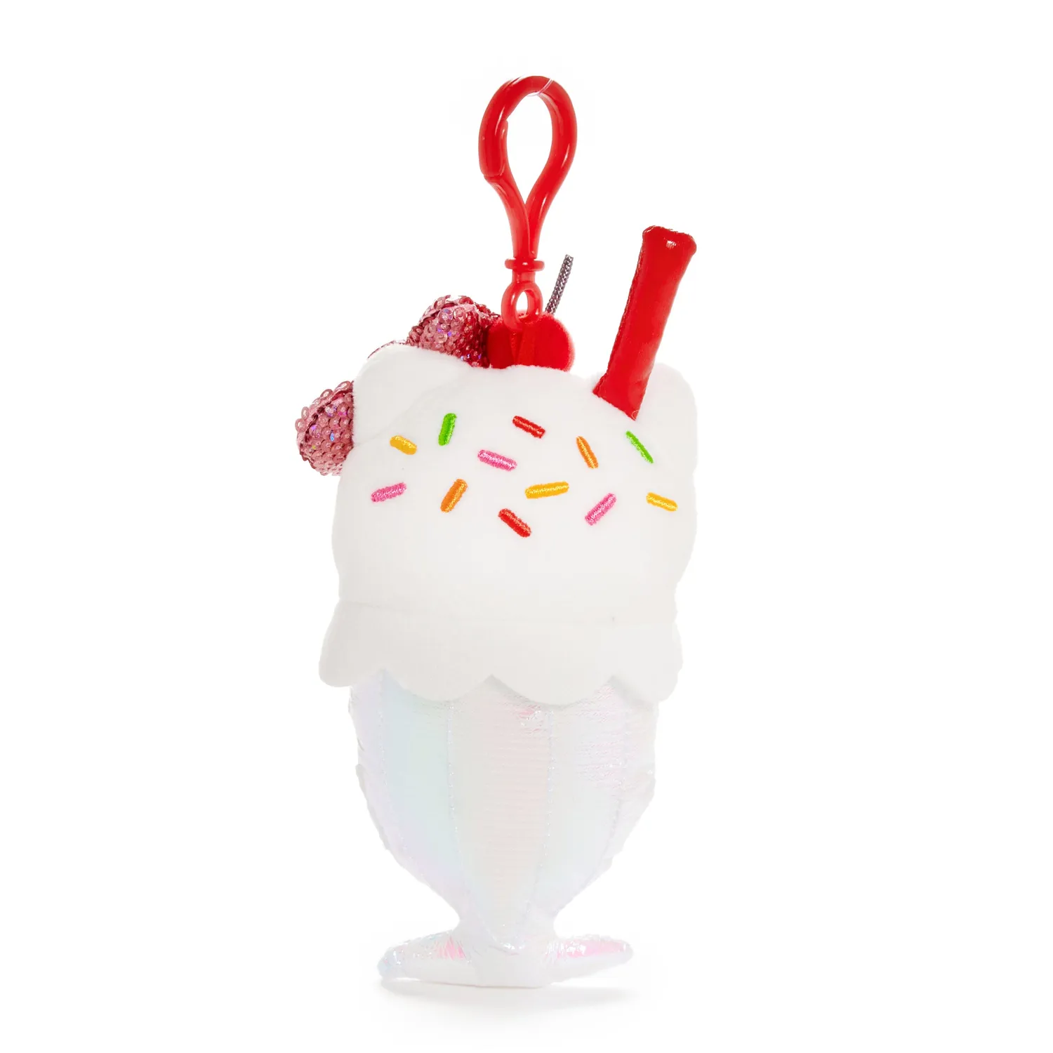 Hello Kitty Classic Carhop Series Milkshake Mascot Clip plysjklips