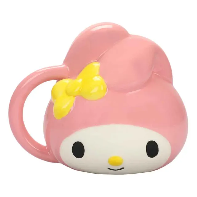 Hello Kitty My Melody Face Sculpted-krus 10 oz keramikk