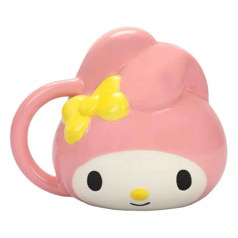 Hello Kitty My Melody Face Sculpted-krus 10 oz keramikk