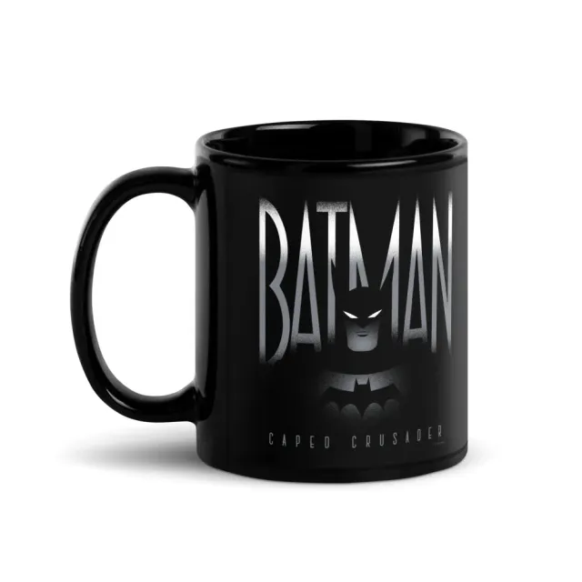 Batman: Caped Crusader krus 11 oz svart blank keramikk