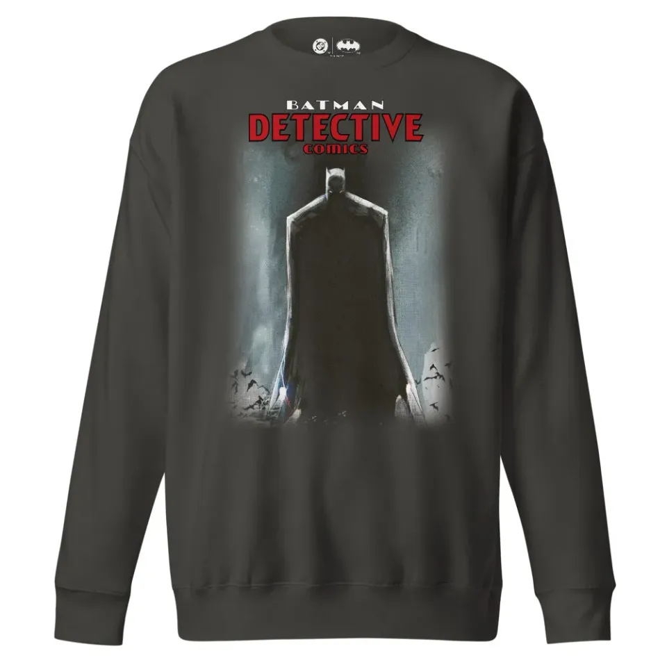 Batman The Black Mirror crewneck-genser Vintage Black