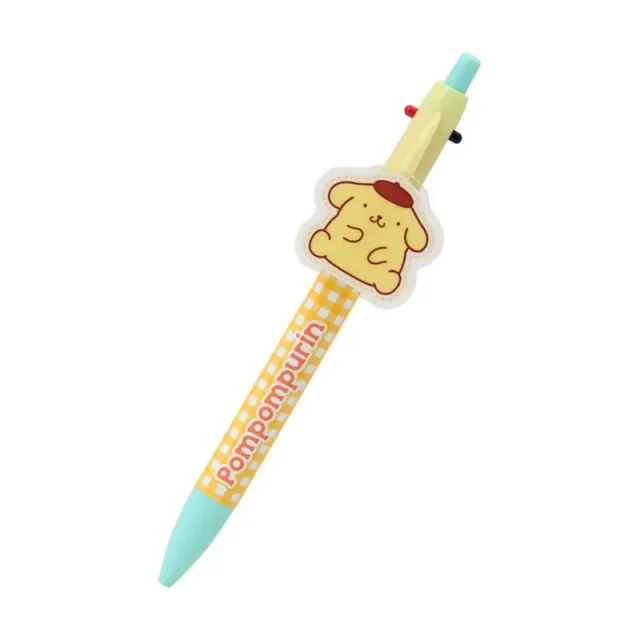Hello Kitty Pompompurin 2-farge kulepenn, svart og rød