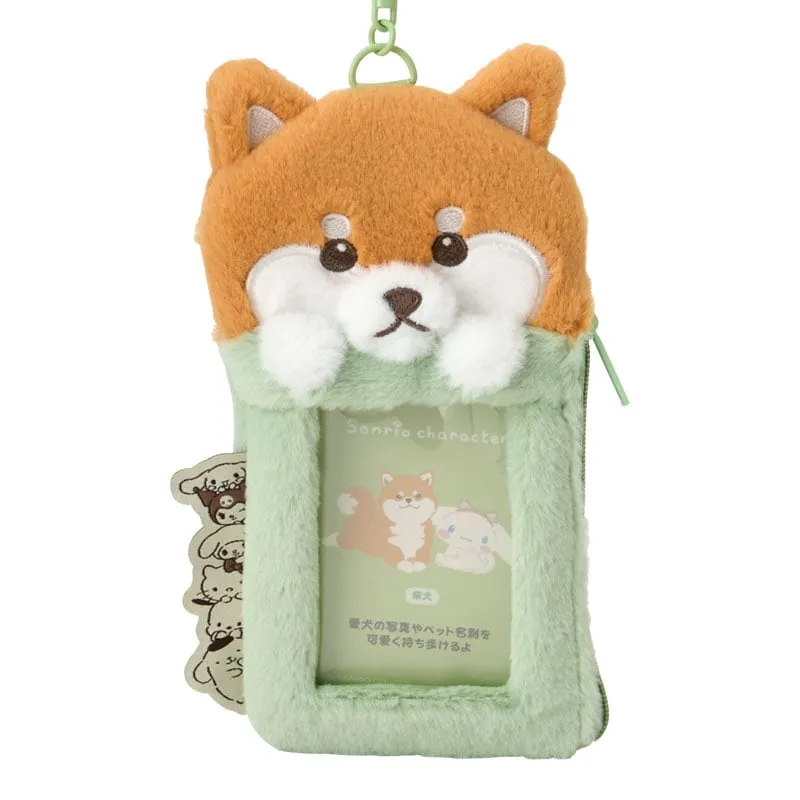 Sanrio Characters Shiba Plush ID Card Holder kortholder