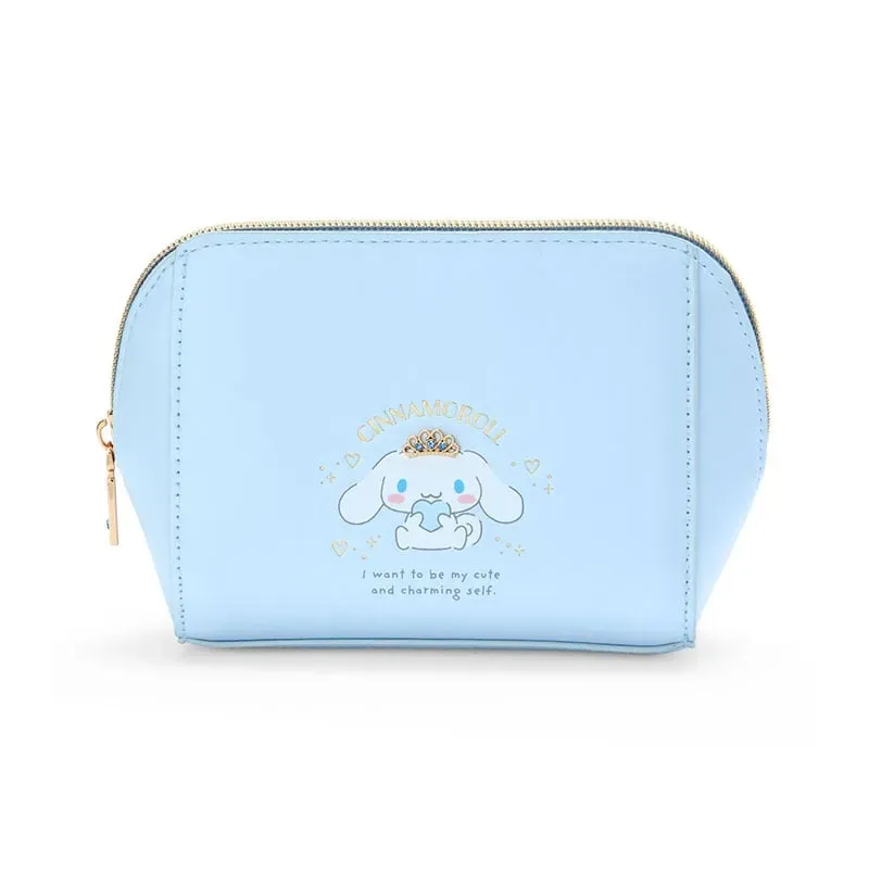Hello Kitty Dainty Tiara Series Cinnamoroll toalettmappe med glidelås