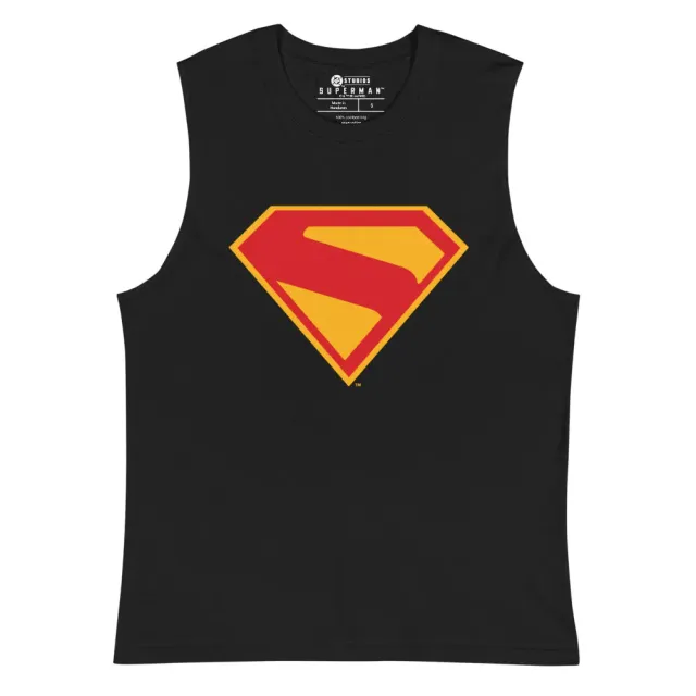 Batman SUPERMAN (2025 Movie) S-Shield musclesinglet