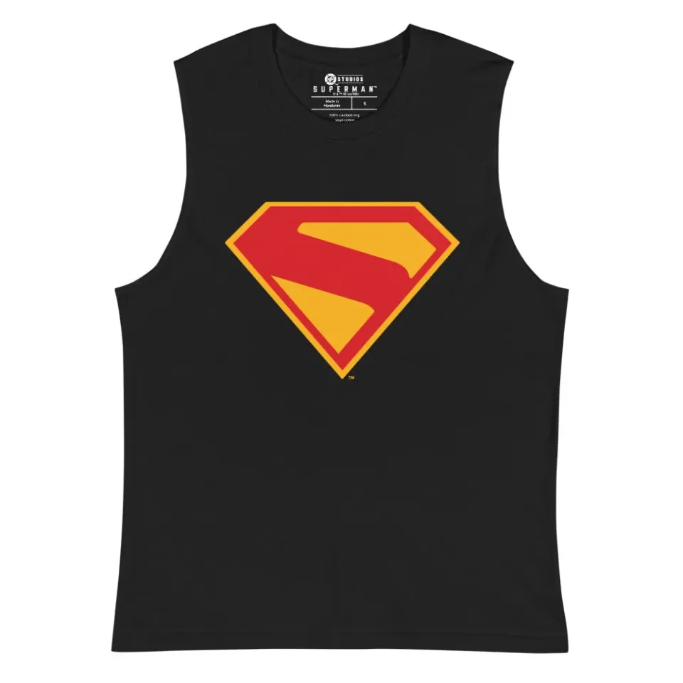 Batman SUPERMAN (2025 Movie) S-Shield musclesinglet