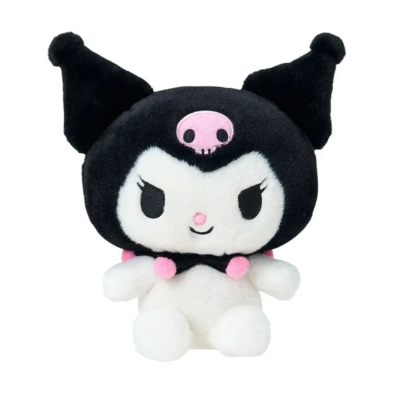 Hello Kitty Sanrio Original Kuromi kosedyr 20 cm